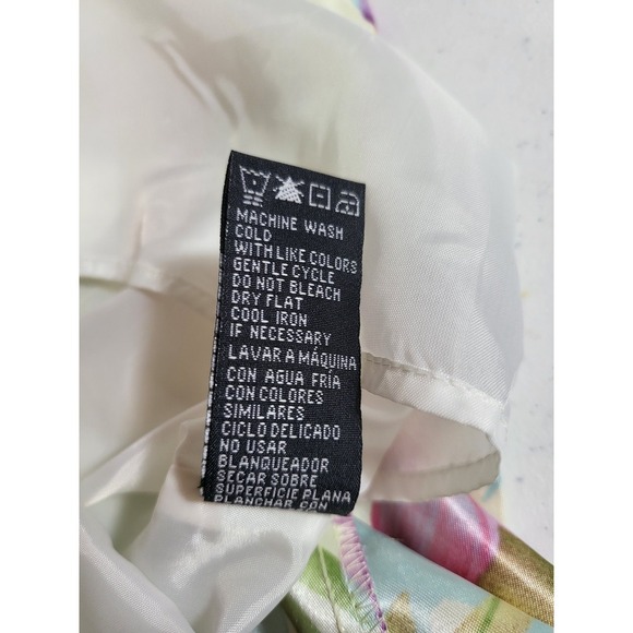 Scarlett Vintage Elegant Midi Floral Print Dress Sleeveless Size 4 - Picture 13 of 16